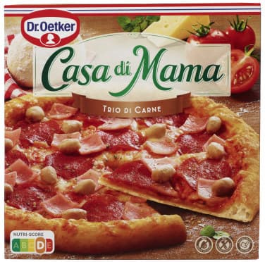 PIZZA CASA DI MAMA TRIO DI CARNE 405G DR