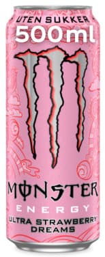 Monster (Ultra Strawberry 0,5l boks)