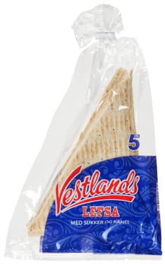 Vestlandslefsa (m/Sukker&Kanel 5pk 230g)