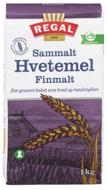 Hvetemel Sammalt (Finmalt 1kg Regal)