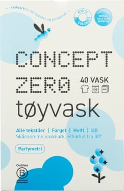 Vaskeark (Parfymefri 40stk)