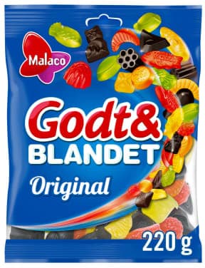 Godt&Blandet (Original 220g Malaco)