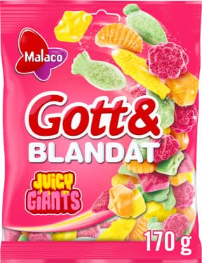Godt&Blandet (Juicy Giants 170g)