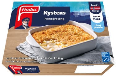 FISKEGRATENG KYSTENS 390G FINDUS
