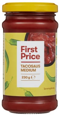 TACO SAUCE MEDIUM 230G FIRST PRICE