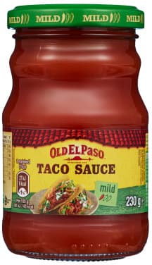 TACO SAUCE MILD 230G OLD EL PASO