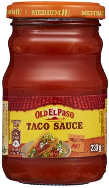 TACO SAUCE MEDIUM 230G OLD EL PASO