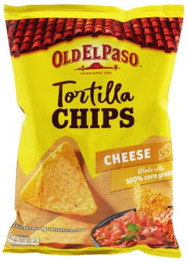 TORTILLA CHIPS CHEESE 185G OLD EL PASO