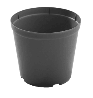 Ventura innerpotte av gjenvunnet plast, svart