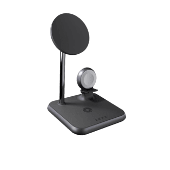 Zens 4-i-1 trådløs lader, magnetisk og klokke ZEDC20B/00