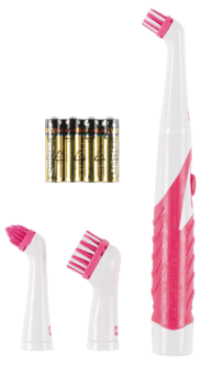 The Pink Stuff Miracle Scrubber Kit børste, batteridrevet