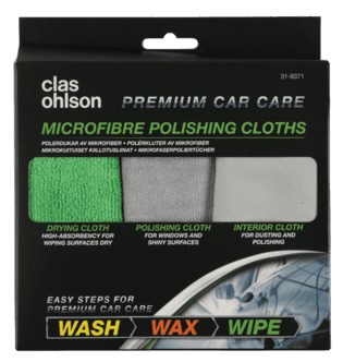 Polérkluter av mikrofiber
