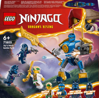 LEGO Ninjago Jays robotkamppakke 71805, fra 6 år