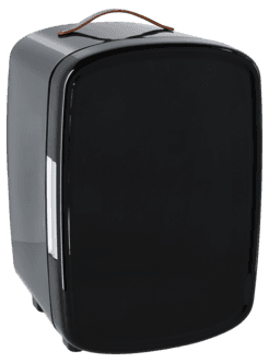 Minikjøleskap svart 8,5 liter 12 V / 230 V, bærbart