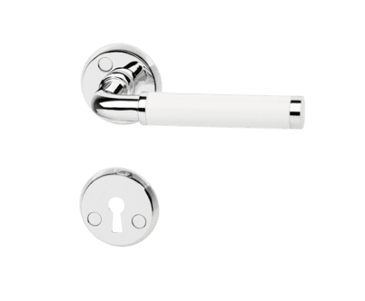 Habo A383 dørhåndtak med nøkkelskilt, innerdør