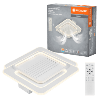 Ledvance firkantet LED-takvifte 55 W, hvit