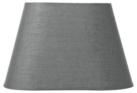 Northlight liten, oval lampeskjerm i stoff, 22 x 15 cm