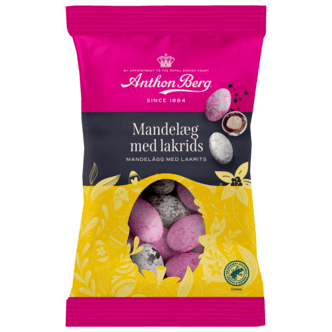 Anthon Berg Mandelegg Lakris, 215 g