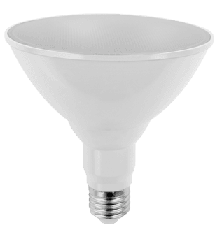 Plantelys LED E27 PAR38, innendørs vekstlys, 15W