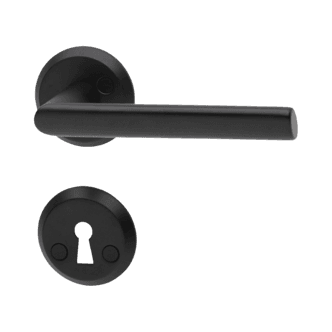 Habo Boston dørhåndtak med nøkkelskilt, innerdør