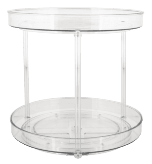 Snurrebrett Lazy Susan, 2 høyder