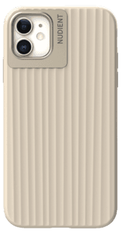 Nudient Bold Case mobildeksel til iPhone 11/XR, beige