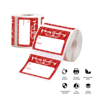 BT M110-, BT M220 juleetiketter, 4 x 3 cm, 230-pakning