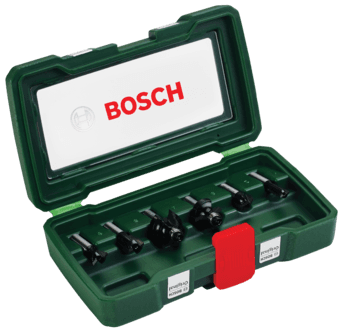 Bosch fresestål, 6 deler