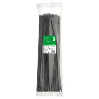 Schneider buntbånd Thorsman 550 x 8,8 mm, svart, 100-pakning