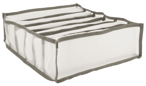 Skuffeavdeler for bukser, skjorter, undertøy eller topper