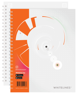 Whitelines collegeblokk A5 dotted