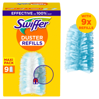 Swiffer Duster rengjøringskluter refill, 9-pakning