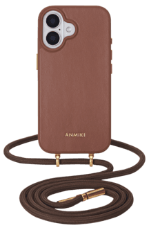 Anmiki mobildeksel med skulderreim til iPhone 16