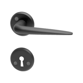 Habo Porto dørhåndtak med nøkkelskilt, innerdør