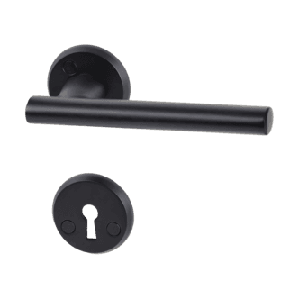 Habo Lyon dørhåndtak med nøkkelskilt, innerdør