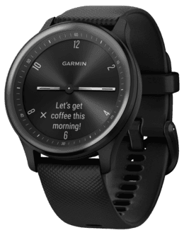 Garmin Vivomove Sport vanntett smartklokke, silikon