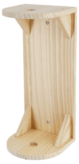 Kjepphestholder i tre, vegghengt