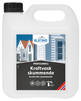 Blåtind kraftvask skummende, 4 liter