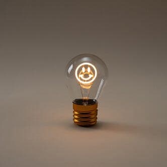 Oppladbar bordlampe med lysende motiv, Northlight, 11 cm