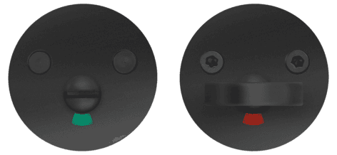 Beslagsboden B881 toalettvrider, lås for innerdør