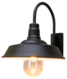 Konstsmide Trapani utelampe med skjerm IP44