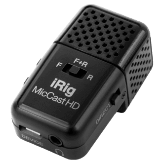 iRig Mic Cast HD clip-on mikrofon for mobil og datamaskin