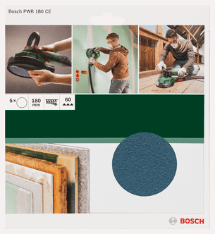 Bosch slipepapir, rondell, 180 mm