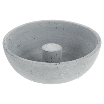 Lysestake for kronelys, grå