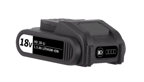 Cocraft 18 V, batteri