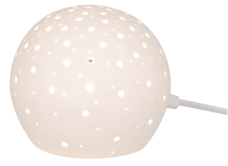Northlight bordlampe i porselen, Globe