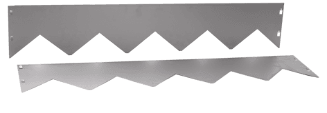 Ventura bedkant i metall 1 meter, 2-pakning