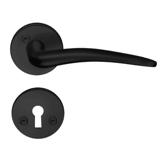 Beslagsboden B284 dørhåndtak med nøkkelskilt, innerdør