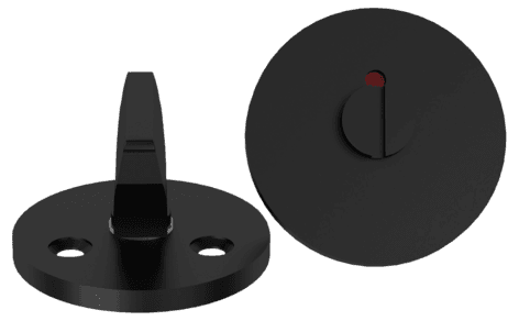 Habo F262 WC-beslag til dør, svart