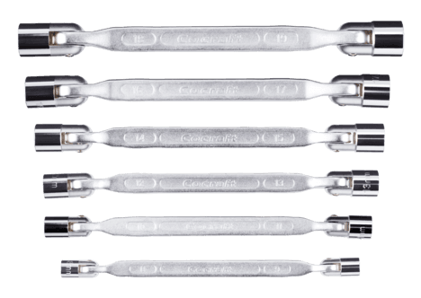 Cocraft leddnøkler, 6 deler